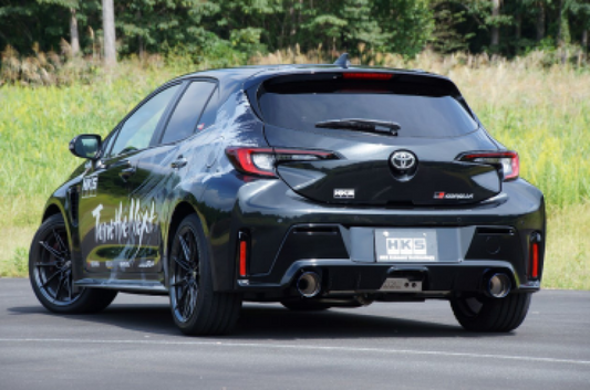 HKS Toyota GR Corolla LEGAMAX Sports Exhaust (Use w/ PN - 31021-AT009