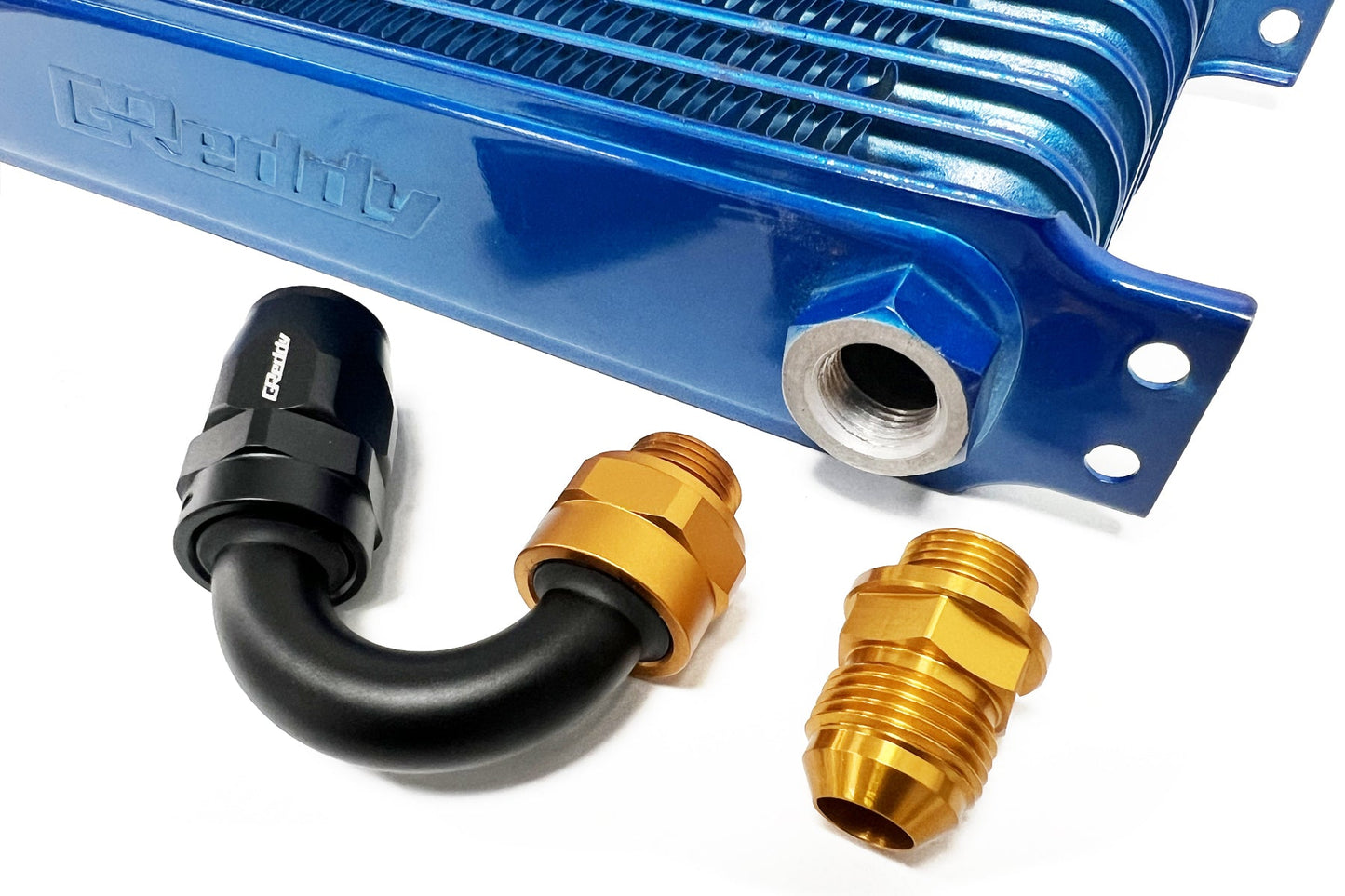 GReddy 10 ROW OIL COOLER CORE -10AN FITTINGS - (12004312)