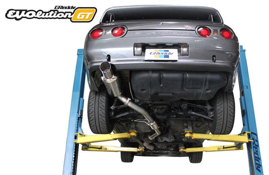 GReddy EVOlution GT 76mm Catback Exhaust System - 1989-1994 NISSAN BNR32 Skyline GT-R RB26DETT - 10128305