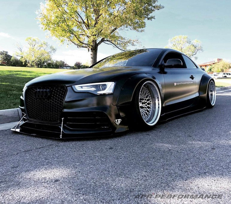 APR Performance Carbon Fiber Wind Splitter With Rods - CW-505316.
