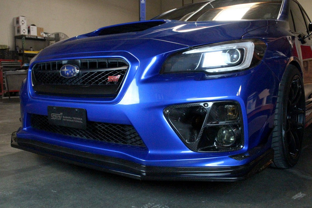 APR Performance STI/WRX Brake Rotor Cooling Kit - CF-815658.