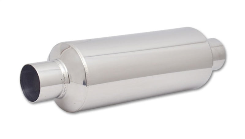 Vibrant SS Resonator (Standard Design) 2.5in inlet/outlet x 18in long - 17930