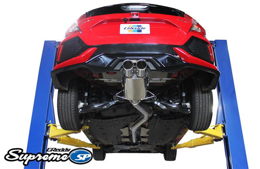 GReddy 2017+ Honda Civic Sport Hatchback 76mm Supreme SP Cat-Back - 10158212