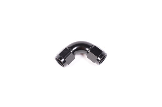 Radium Engineering  6AN Coupler Female to Female 90 DEG - 14-0268