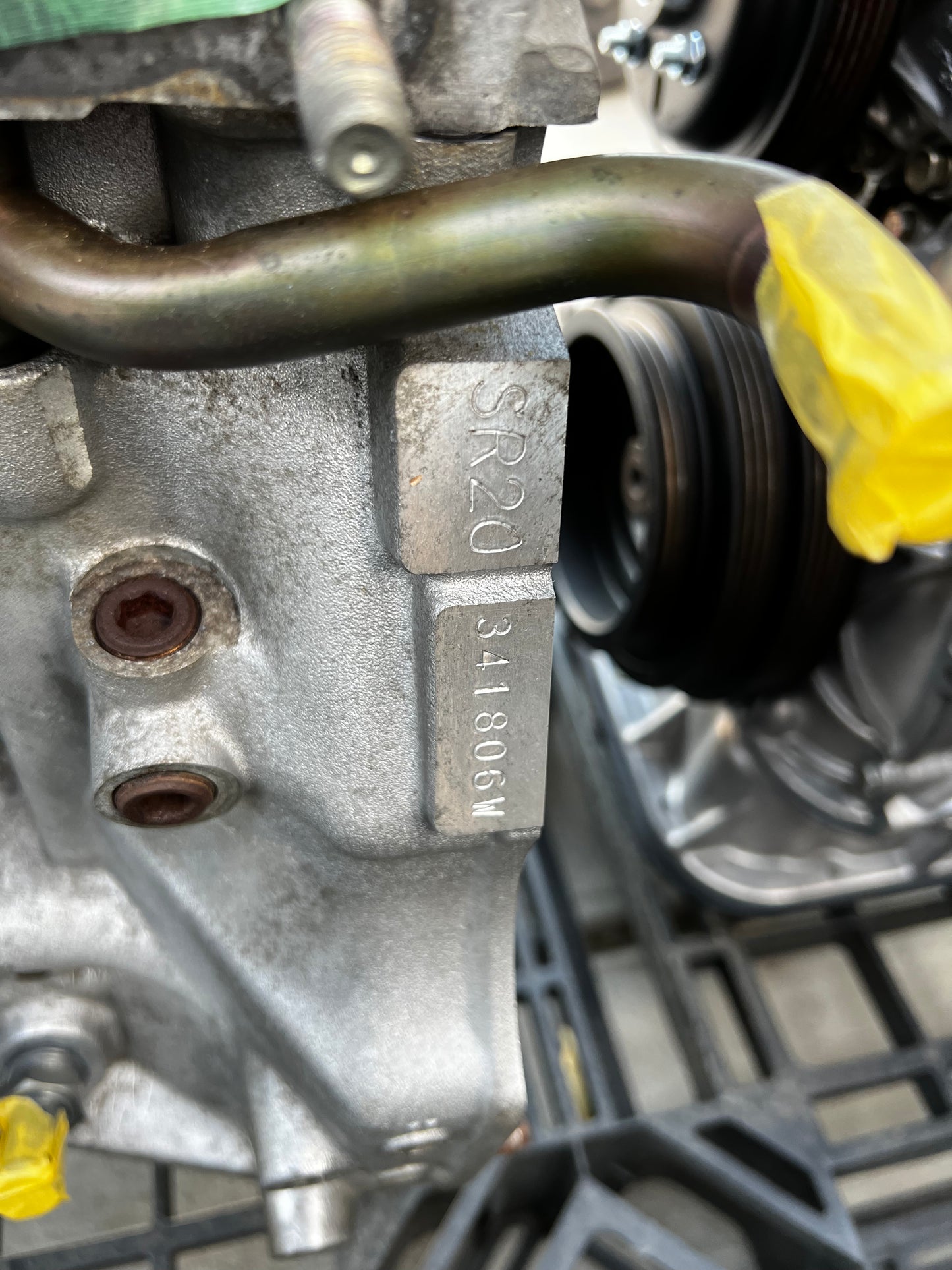 NISSAN Fully Rebuilt SR20DE(T) Engine Number: 341806w