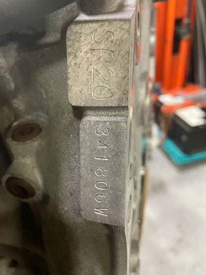 NISSAN Fully Rebuilt SR20DE(T) Engine Number: 341806w