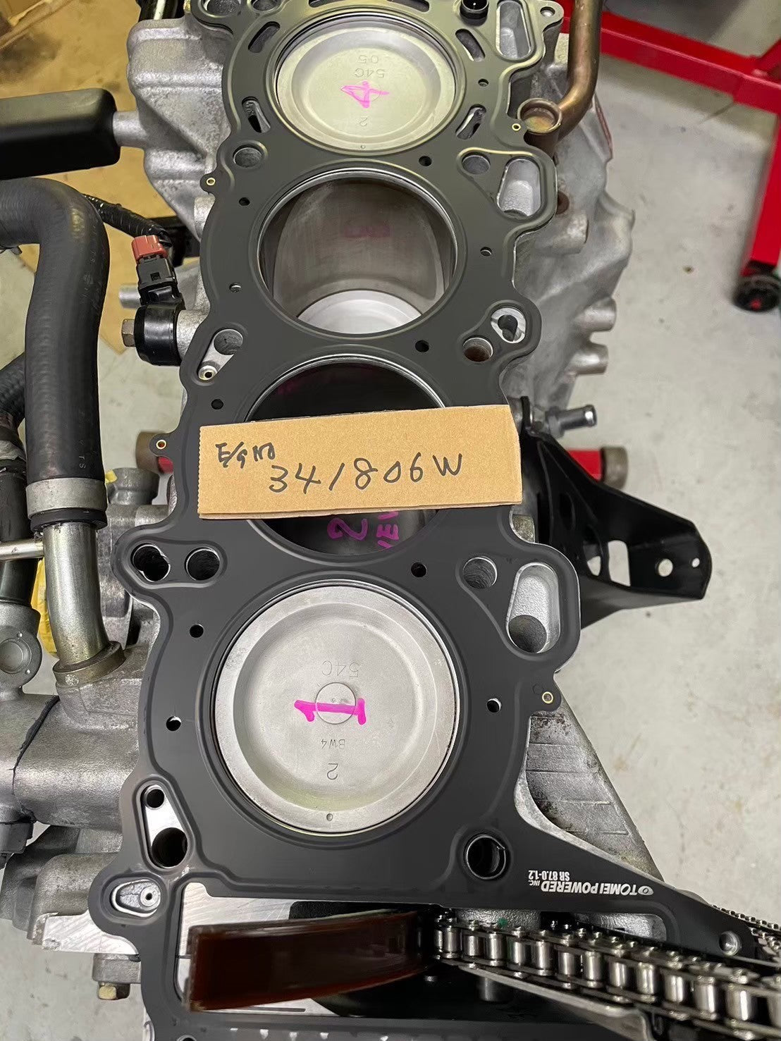 NISSAN Fully Rebuilt SR20DE(T) Engine Number: 341806w