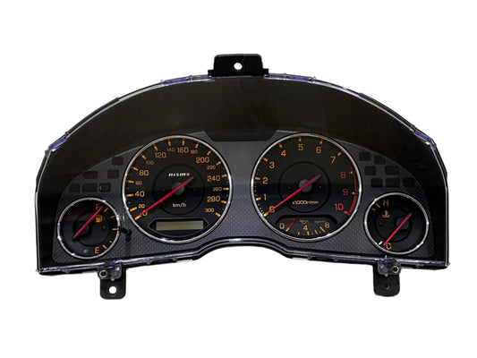 NISMO Gauge Cluster Combo Meter - 1998-2002 NISSAN R34 Skyline