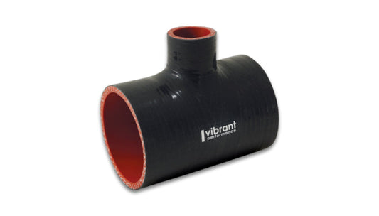 Vibrant Silicone T-Hose Coupler Hose ID 2.50in Overall Length 4in - 19689