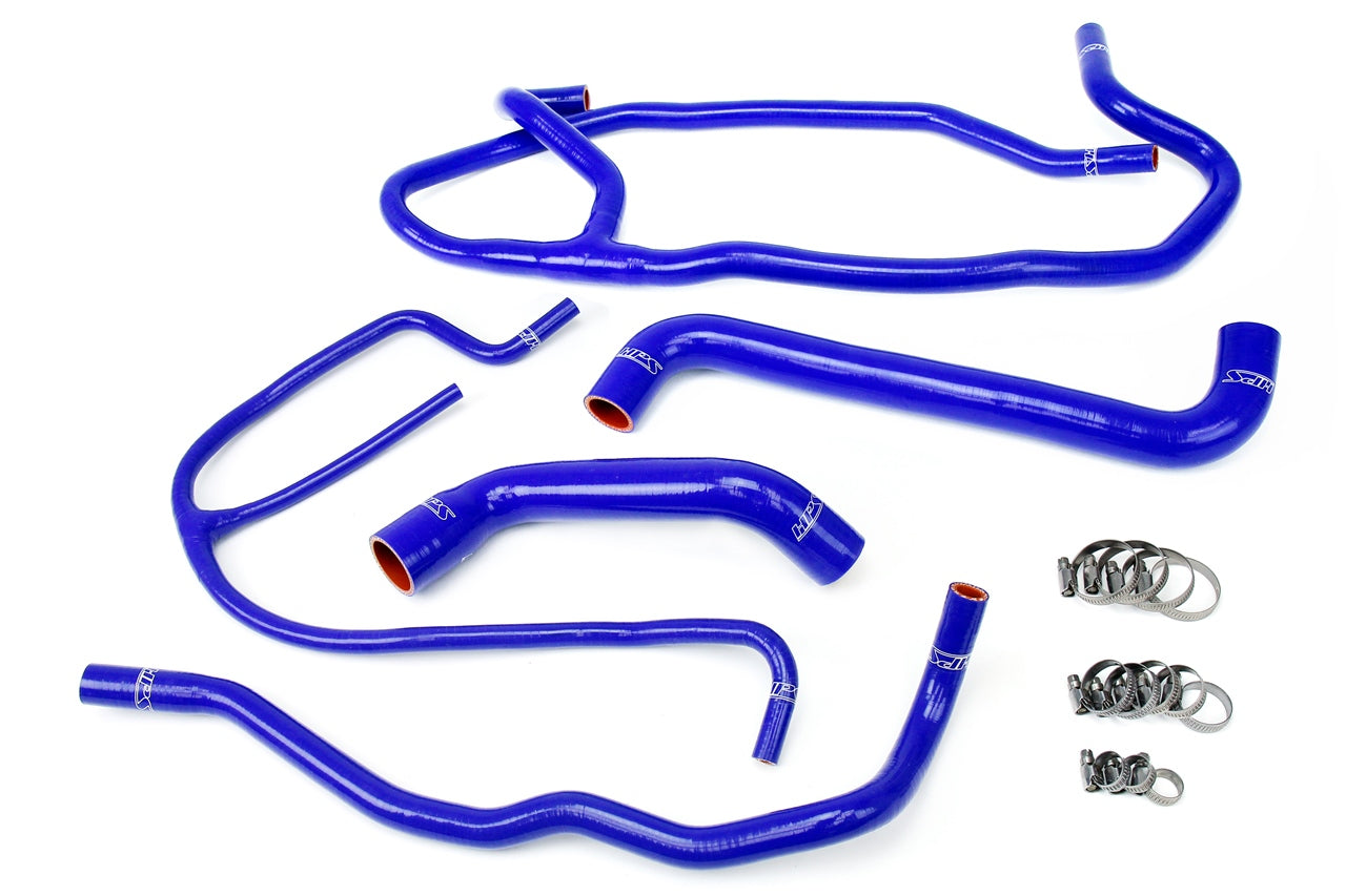 HPS Performance Silicone Hose Kit - Radiator and Heater Hose 57-1277-BLUE