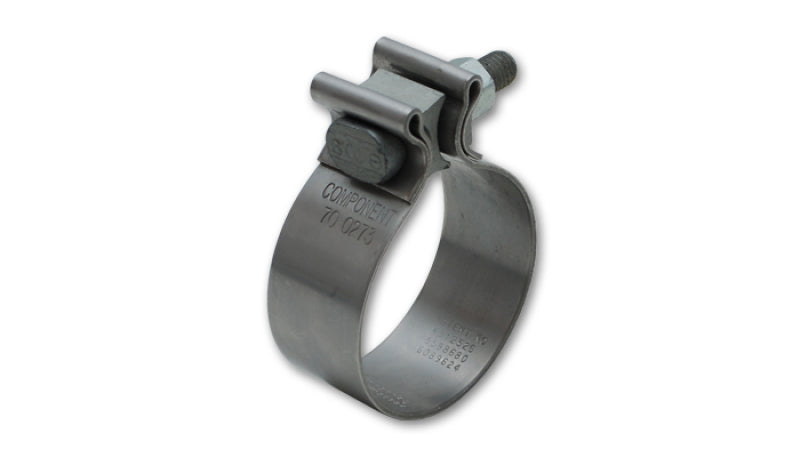 Vibrant SS Accuseal Exhaust Seal Clamp for 2.75in OD Tubing - 1169