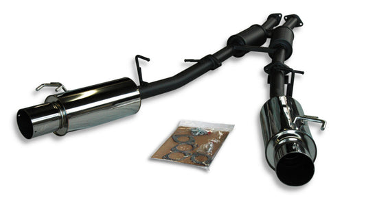 HKS Hi-Power Dual Exhaust - 1990-1996 NISSAN 300ZX Z32 VG30DE / VG30DETT - 3106-EX003