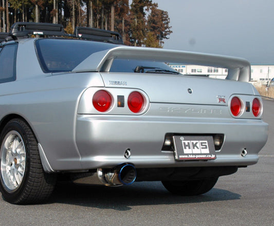 HKS Super Turbo Muffler - 1989-1994 NISSAN BNR32 Skyline GT-R RB26DETT - 31029-AN001