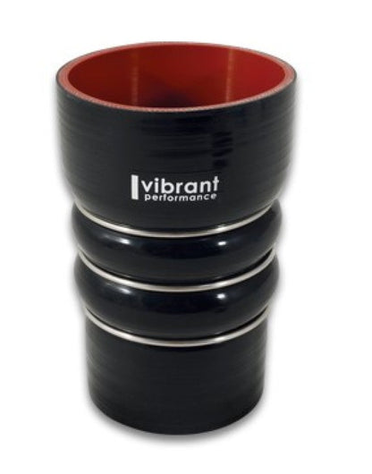 Vibrant Silicone Coupling 4 Ply Aramid CAC Transition Hose 3.25in - 11864