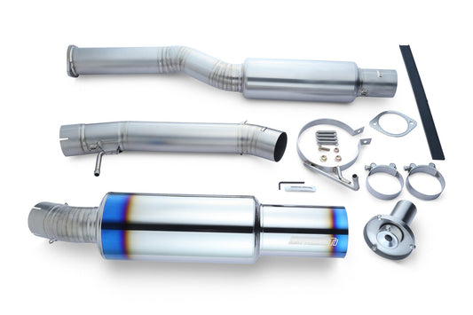 TOMEI - 2003-2007 INFINITI G35 Coupe Expreme Titanium Y-Pipe Back Single Exit Exhaust System(TB6090-NS04G)