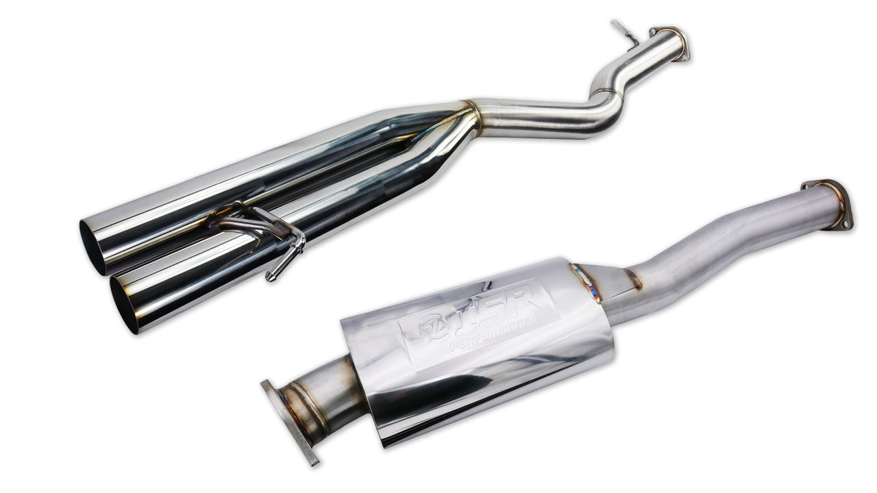 ISR Performance EP Dual Tip Exhaust - 2003-2006 INFINITI G35 Sedan(IS-EPdual-G35SDN)