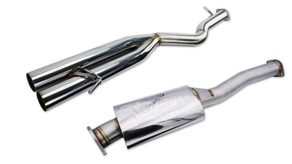 ISR Performance EP Dual Tip Exhaust - 2003-2006 INFINITI G35 Sedan(IS-EPdual-G35SDN)