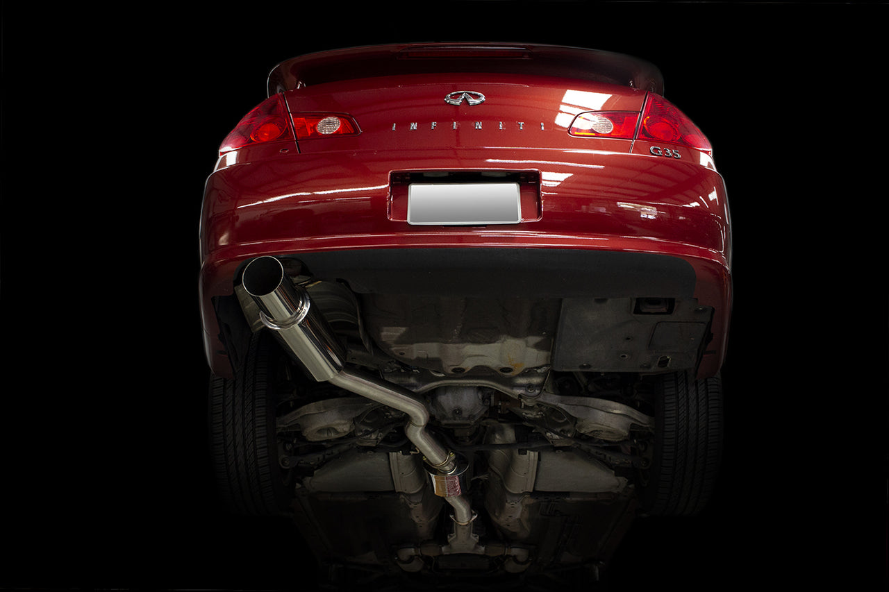 ISR Performance GT Single Exhaust - 2003-2006 INFINITI G35 Sedan(IS-GT-G35SDN)