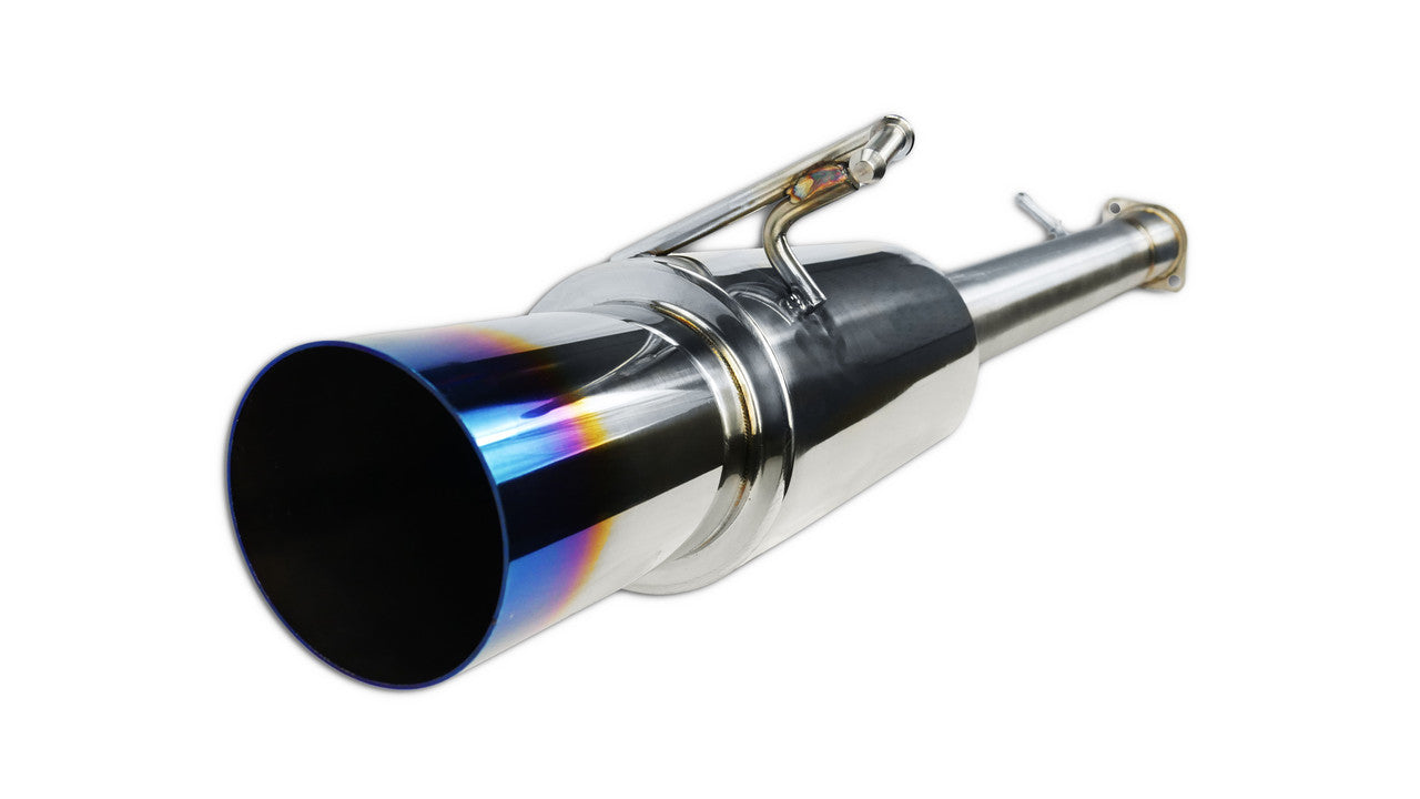 ISR Performance Single GT Exhaust With Burnt Tip- NISSAN 350Z Z33(IS-GT-350Z-BT)