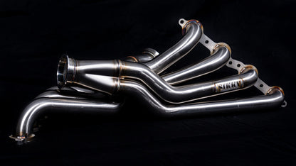 Sikky Manufacturing - BMW E39 LS Swap Headers – 1 7/8″ 304 Stainless Steel (HDR022SS-E39)