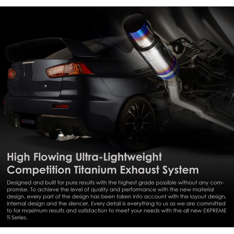Tomei - FULL TITANIUM MUFFLER KIT EXPREME TI EVO10 (TB6090-MT02A)