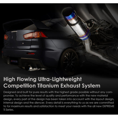 Tomei - FULL TITANIUM MUFFLER KIT EXPREME TI EVO10 (TB6090-MT02A)