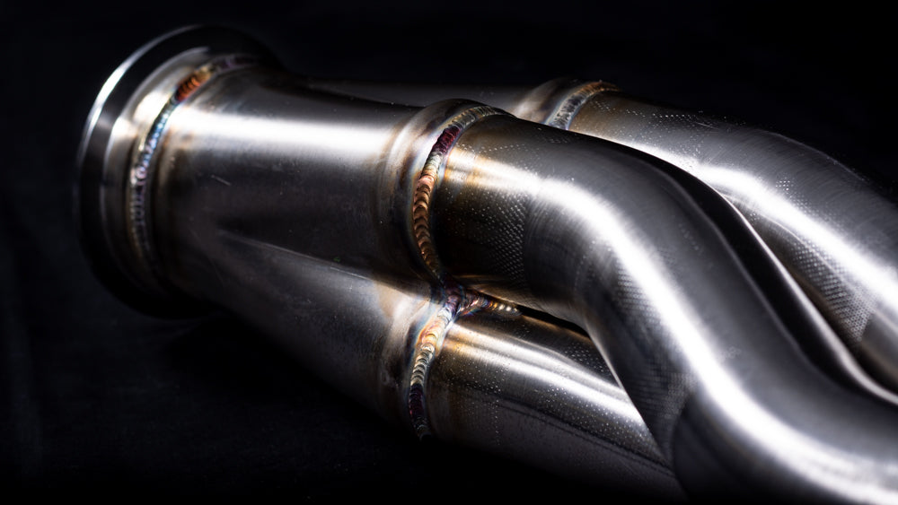 Sikky Manufacturing - BMW E39 LS Swap Headers – 1 7/8″ 304 Stainless Steel (HDR022SS-E39)