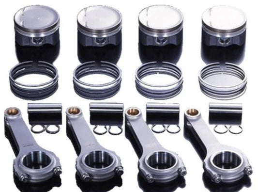 HKS Capacity Upgrade Forged Pistons and Rods Kit VR38 4.3L - 2009-UP NISSAN R35 GT-R - 21004-AN019